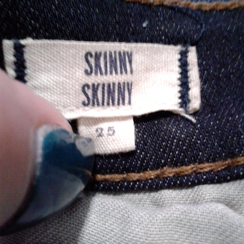 Madewell Skinny Skinny Jeans Size 25 - Picture 4 of 7